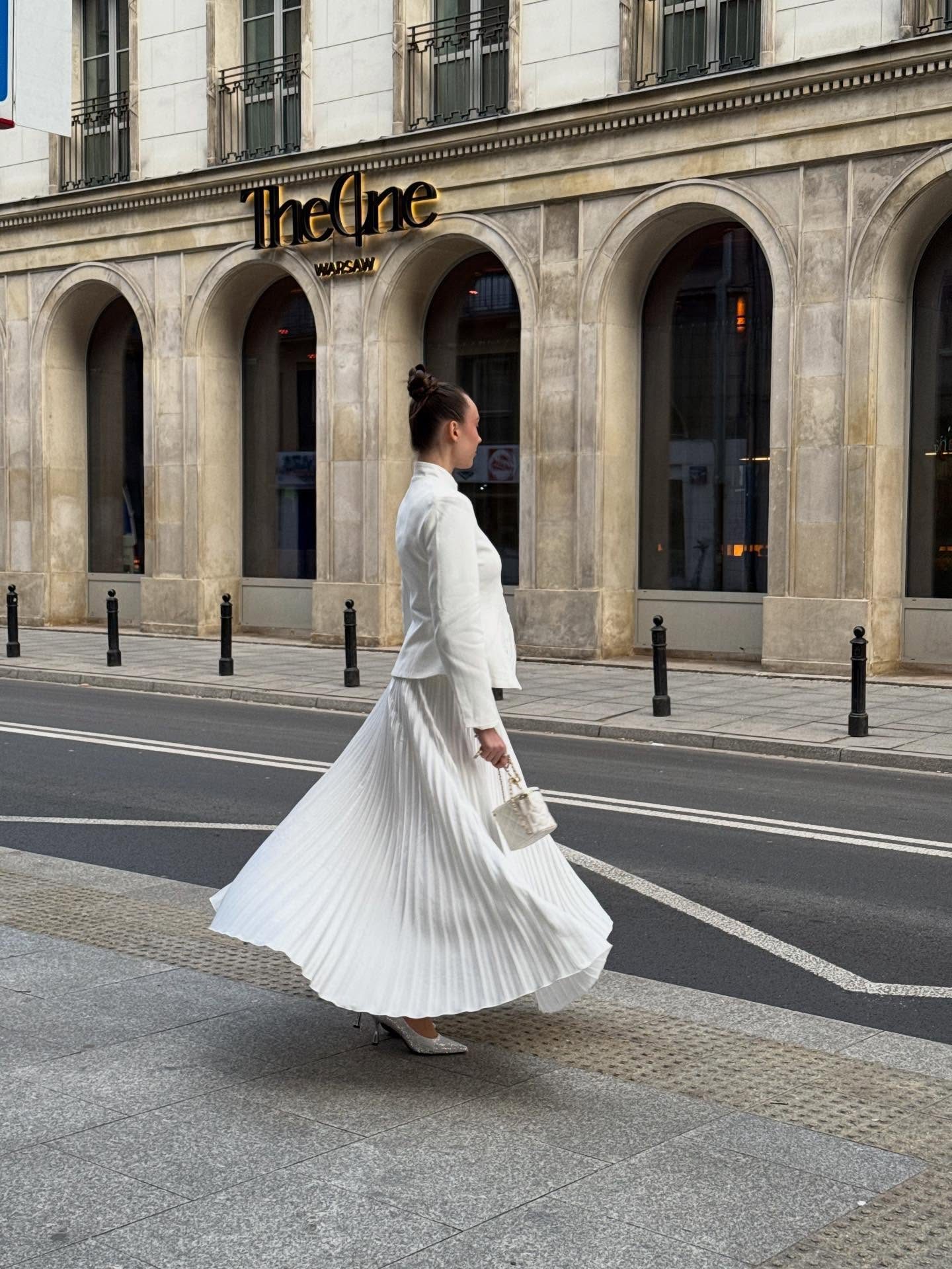 Sunfere — White jacket-dress