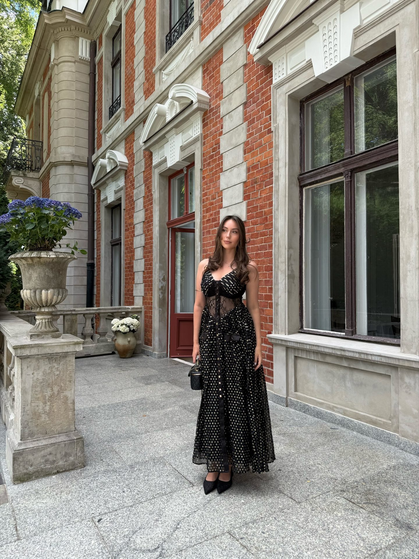 Mew Mews — gold polka-dot gown, frame 5