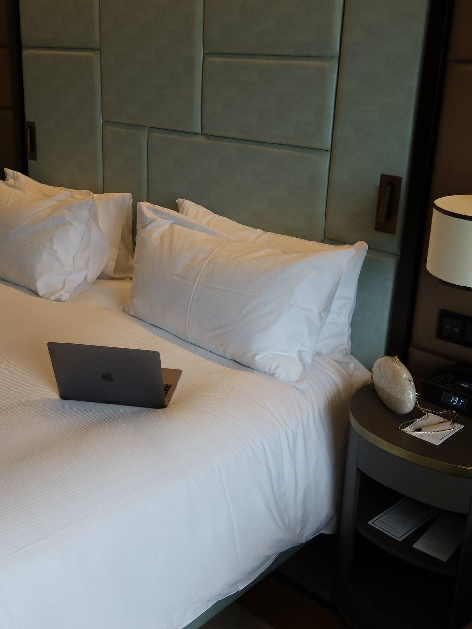 Hilton Budapest — room service with the Fisherman's Bastion at the window, frame 6