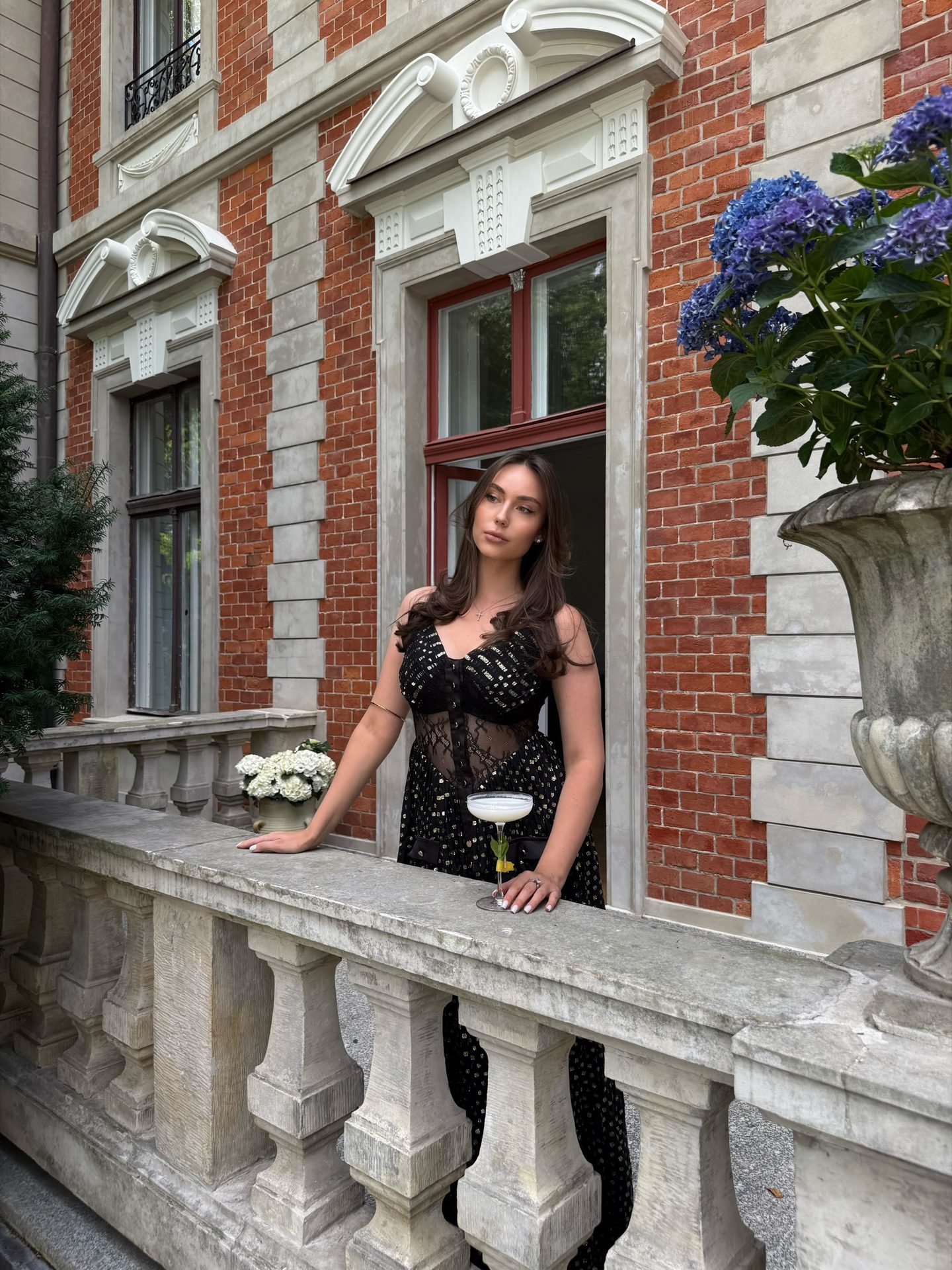 Innovare Denim — ivory peplum set, frame 7